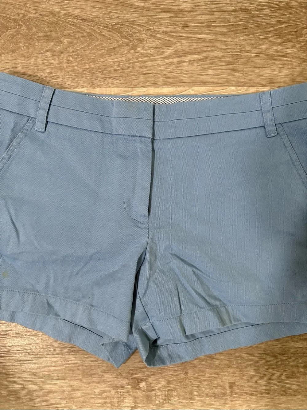 J.crew Classic Women's Light Blue Chino Shorts